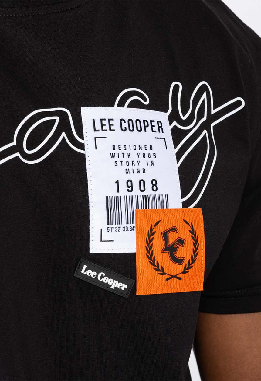 Lee Cooper - Alain Tee - BLACK