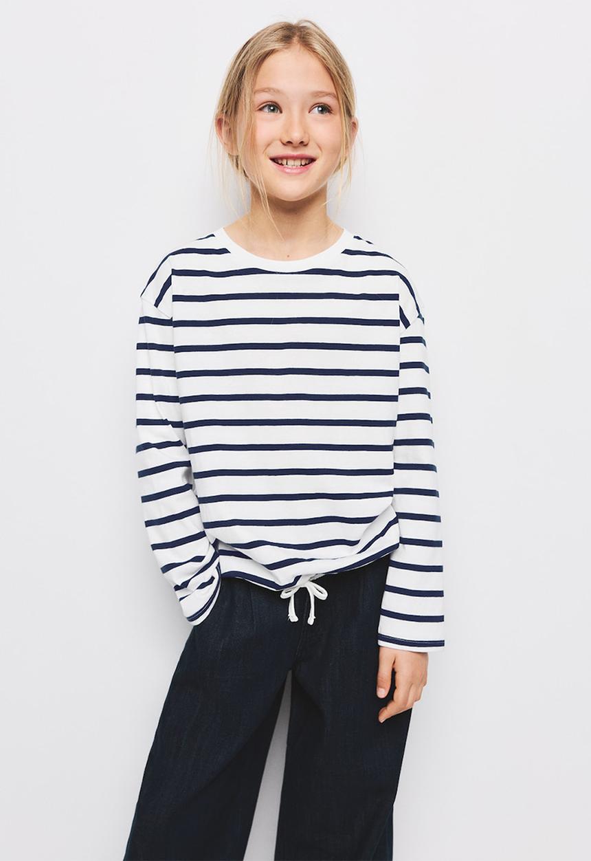 MANGO - T-Shirt Gom - Navy