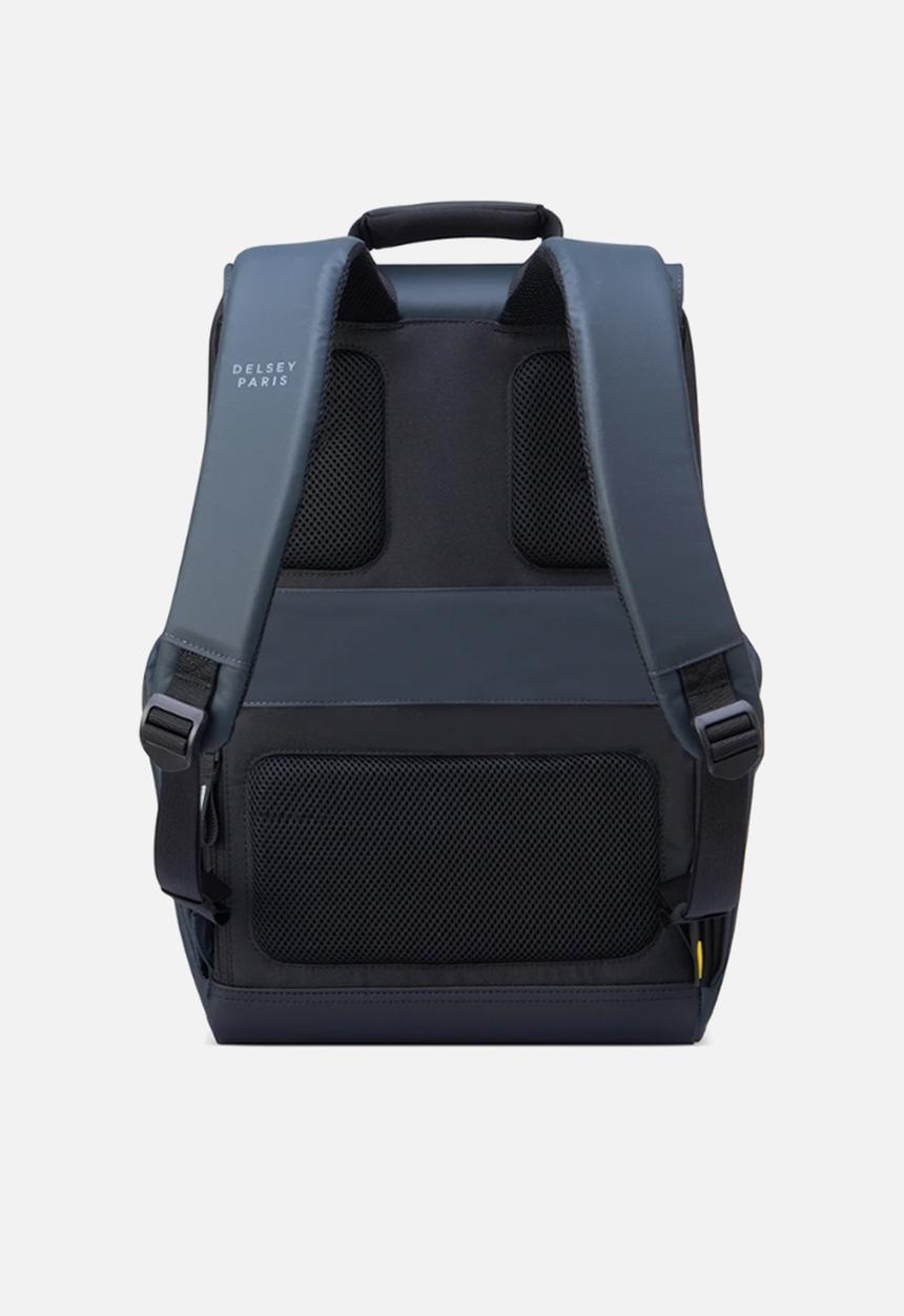 Delsey - Delsey Securflap 16" Backpack - Navy