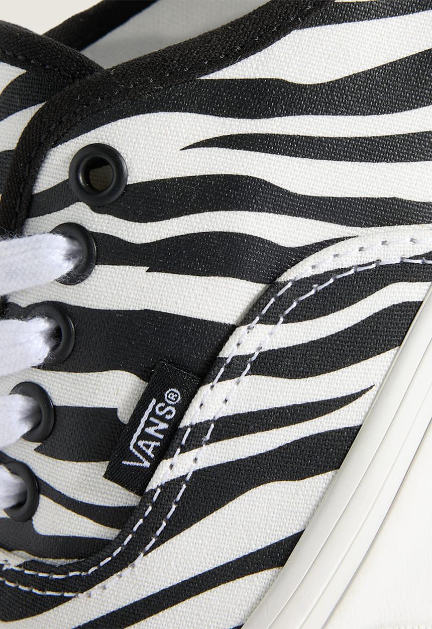 Vans - Authentic - Animalier Zebra