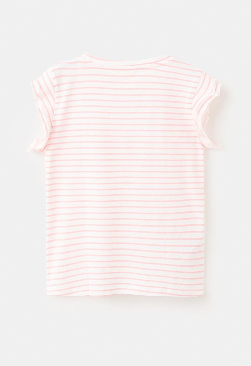 MANGO - T-Shirt Lilir - Pink