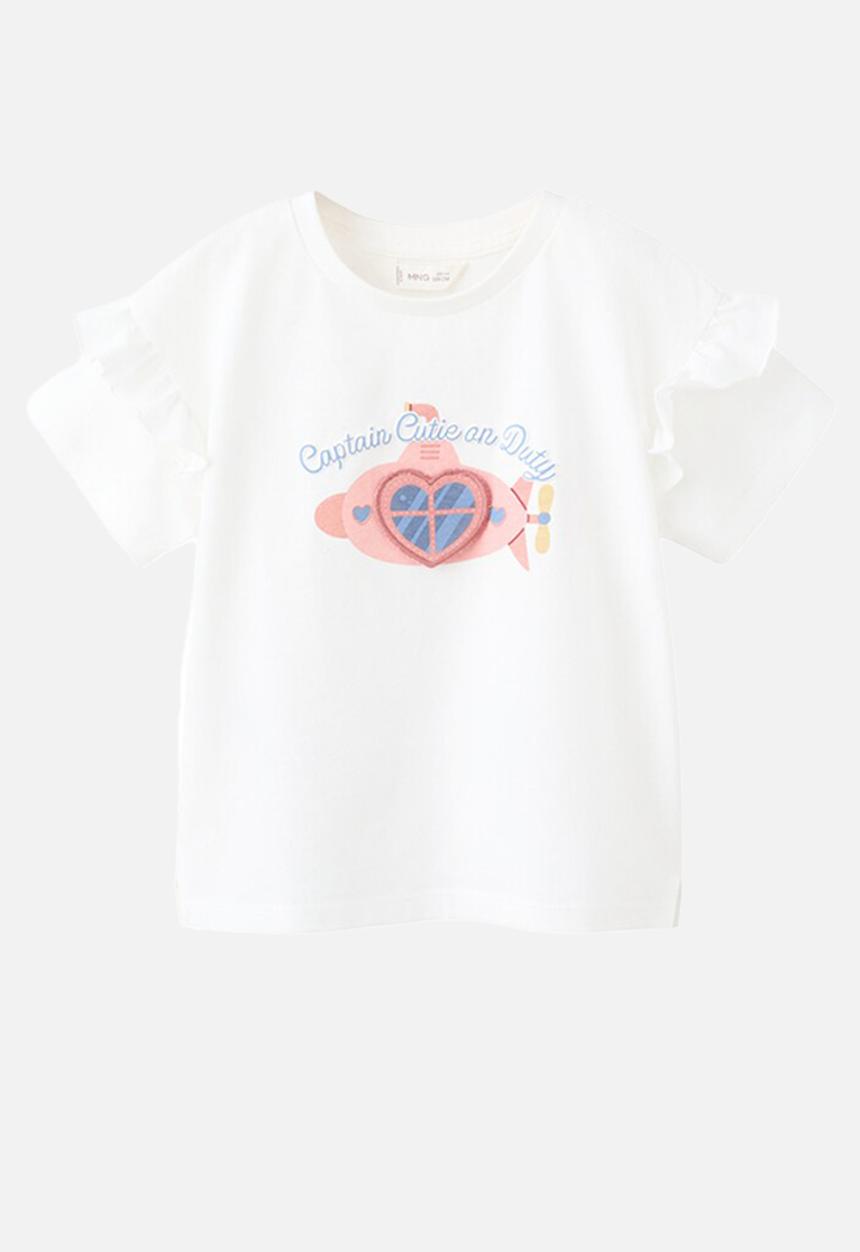 MANGO - T-Shirt Cutie - Natural