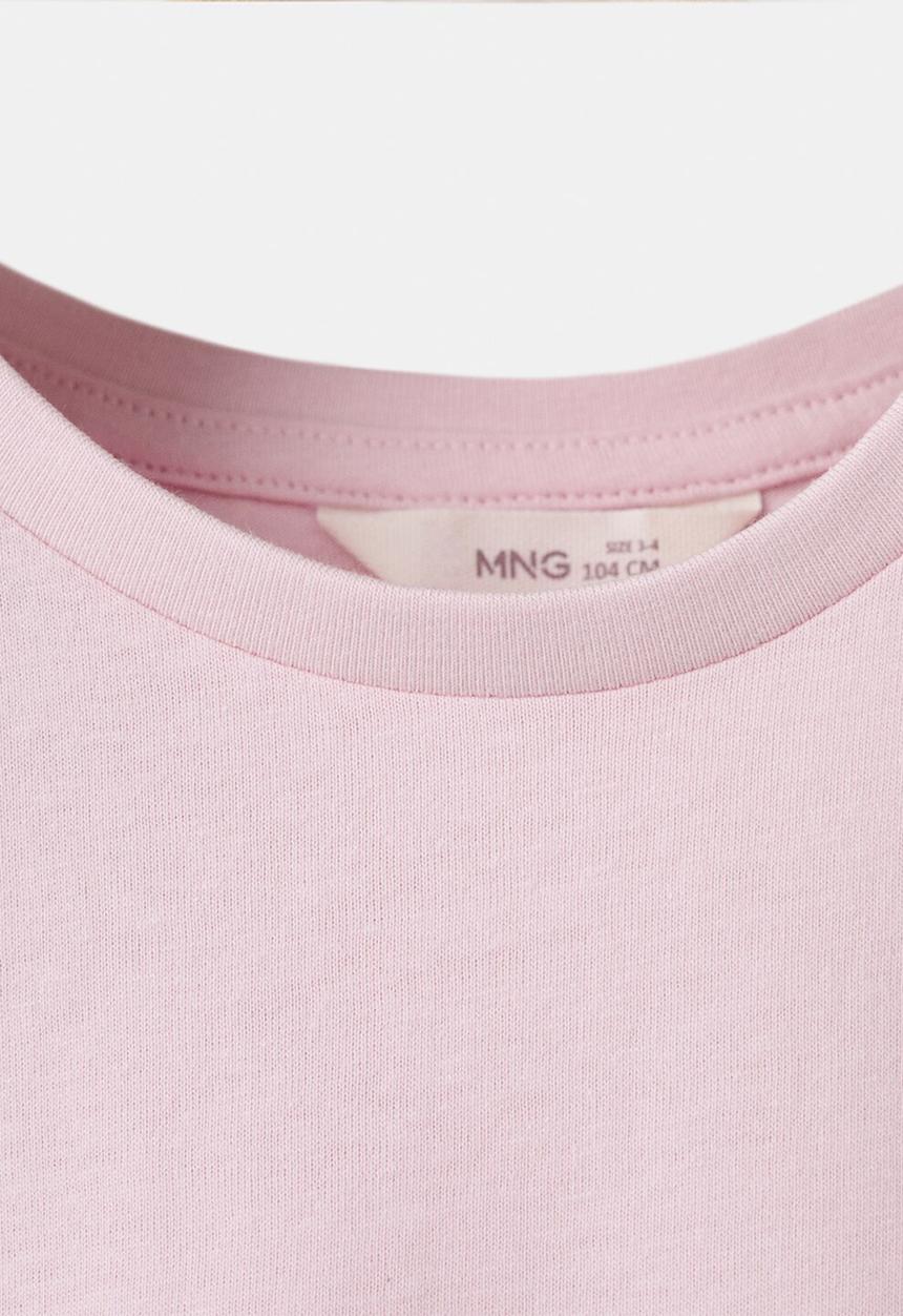 MANGO - T-Shirt Mara - Pink