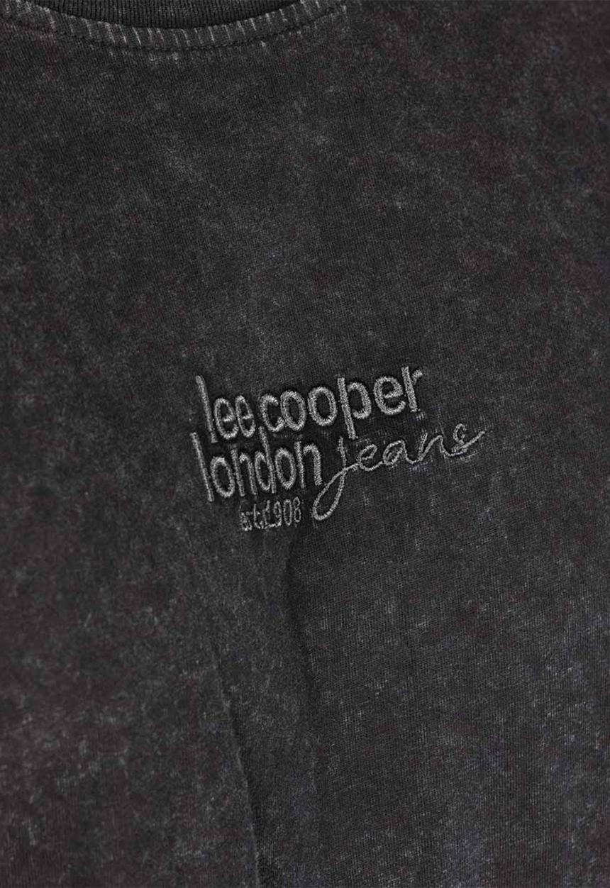 Lee Cooper - T-shirts - Augustin  -BLACK