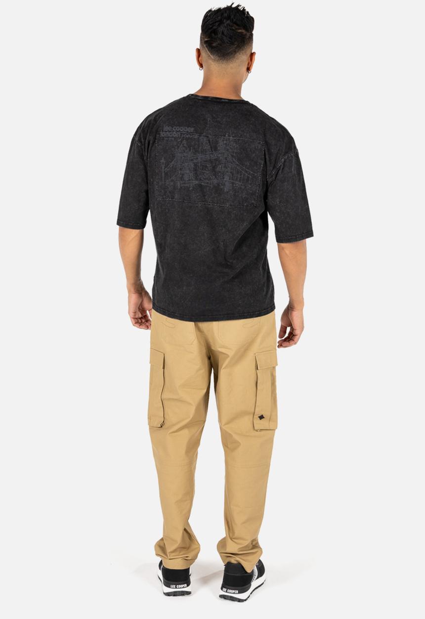 Lee Cooper - T-shirts - Augustin  -BLACK