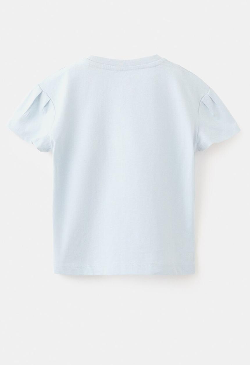 MANGO - T-Shirt Barco - Light/Pastel Blue