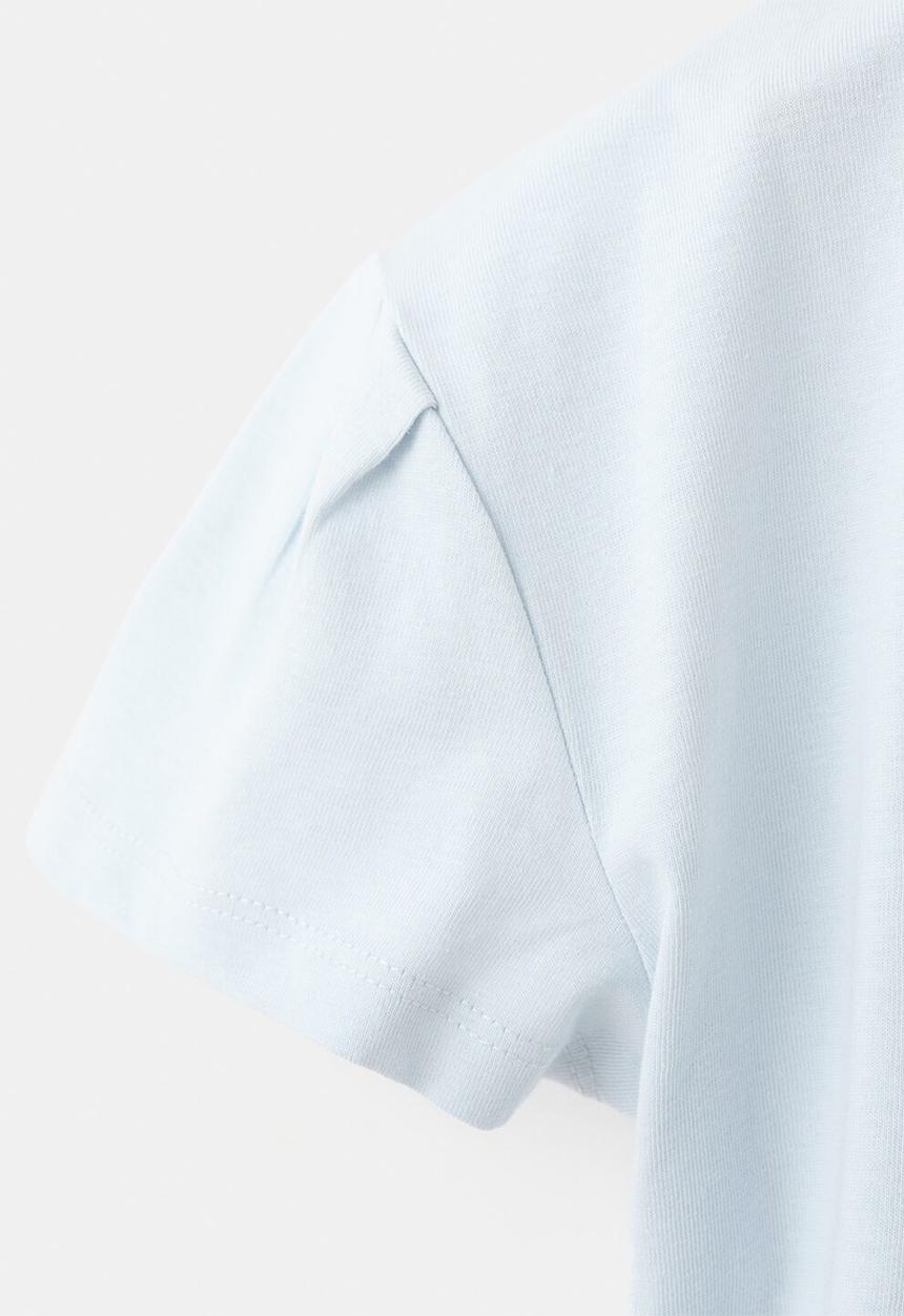 MANGO - T-Shirt Barco - Light/Pastel Blue