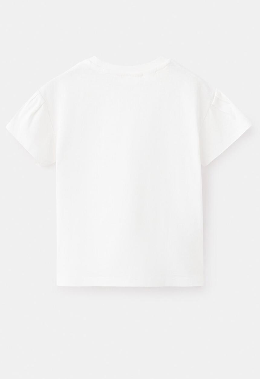 MANGO - T-Shirt Wavy - Natural