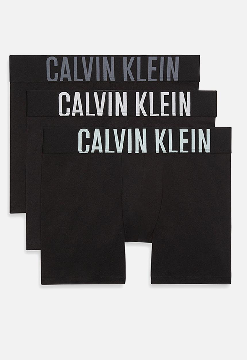 Calvin Klein - Boxer Brief 3Pk - B-Turbulence, White, Iris Bliss Lgs