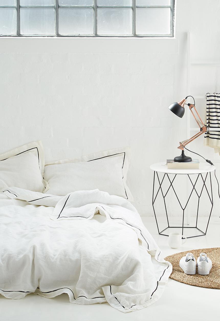 Sixth Floor - Fray edge duvet set