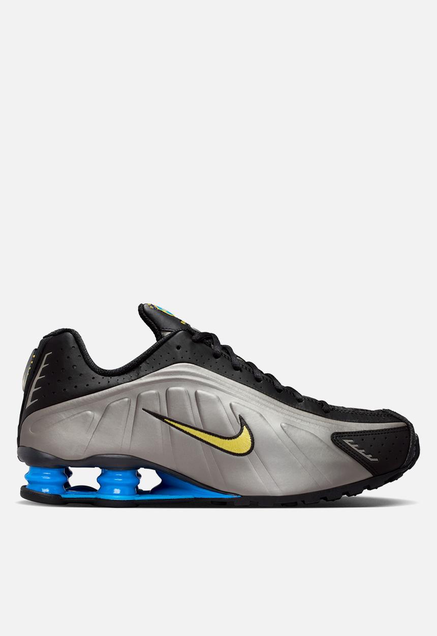 Nike Shox R4 - BLACK/CANARY-MTLC PEWTER-LT PHOTO BLUE