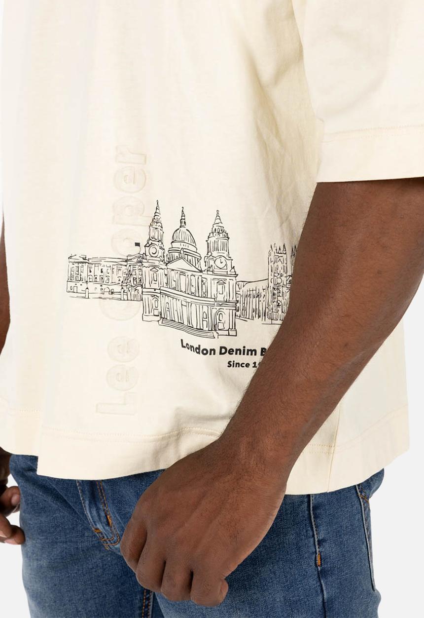Lee Cooper - Blaize Tee - Beige