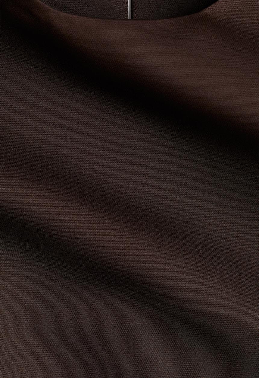 H&M - Short top - dark brown