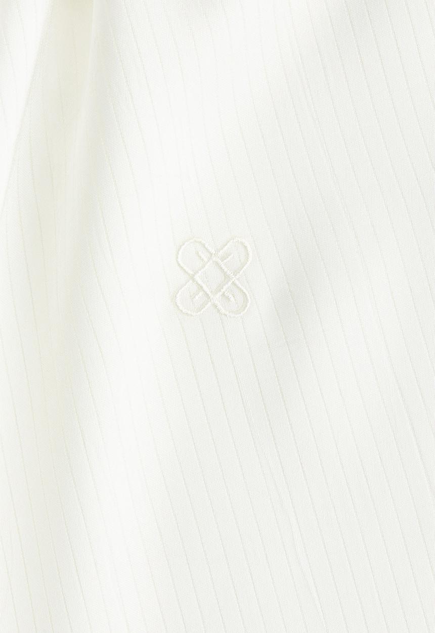 H&M - Tie-detail shirt - white