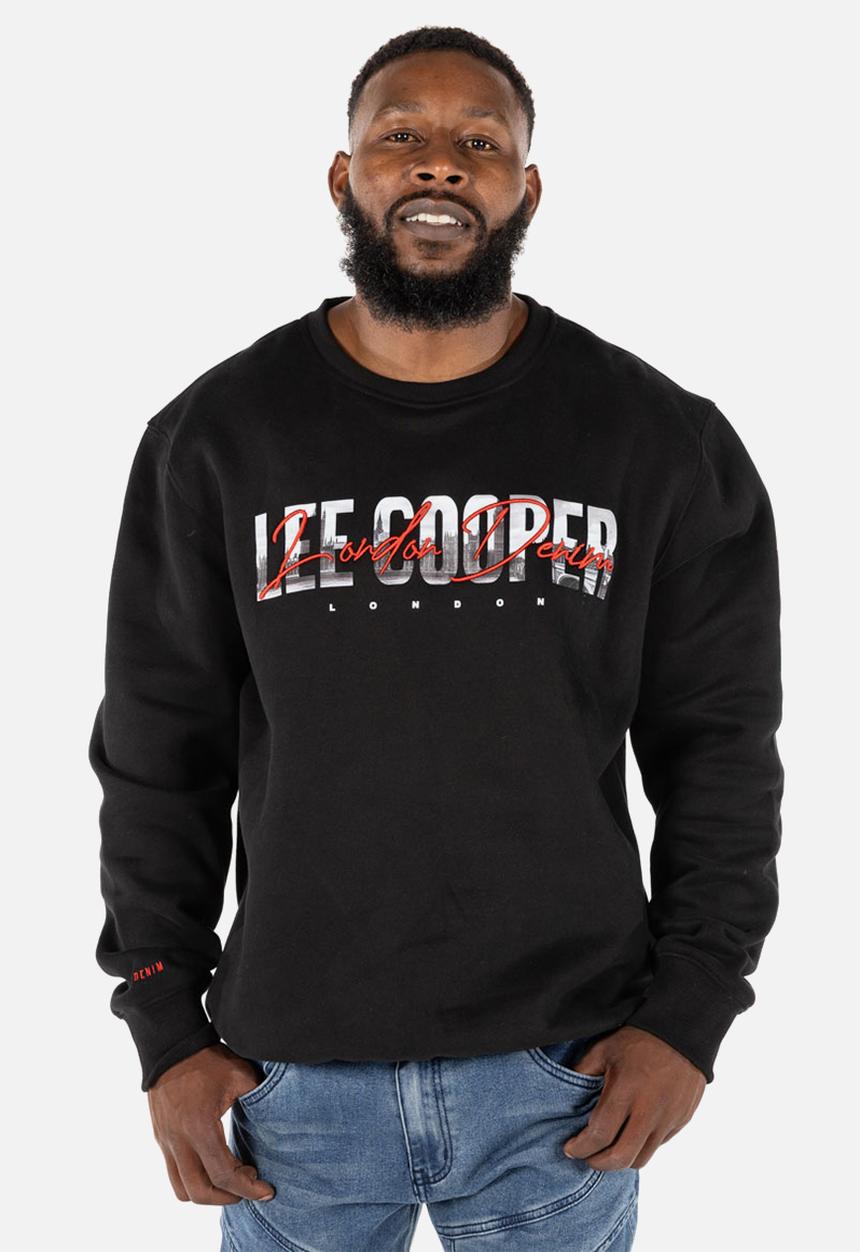 Lee Cooper - FABIEN  Sweatshirt - Black