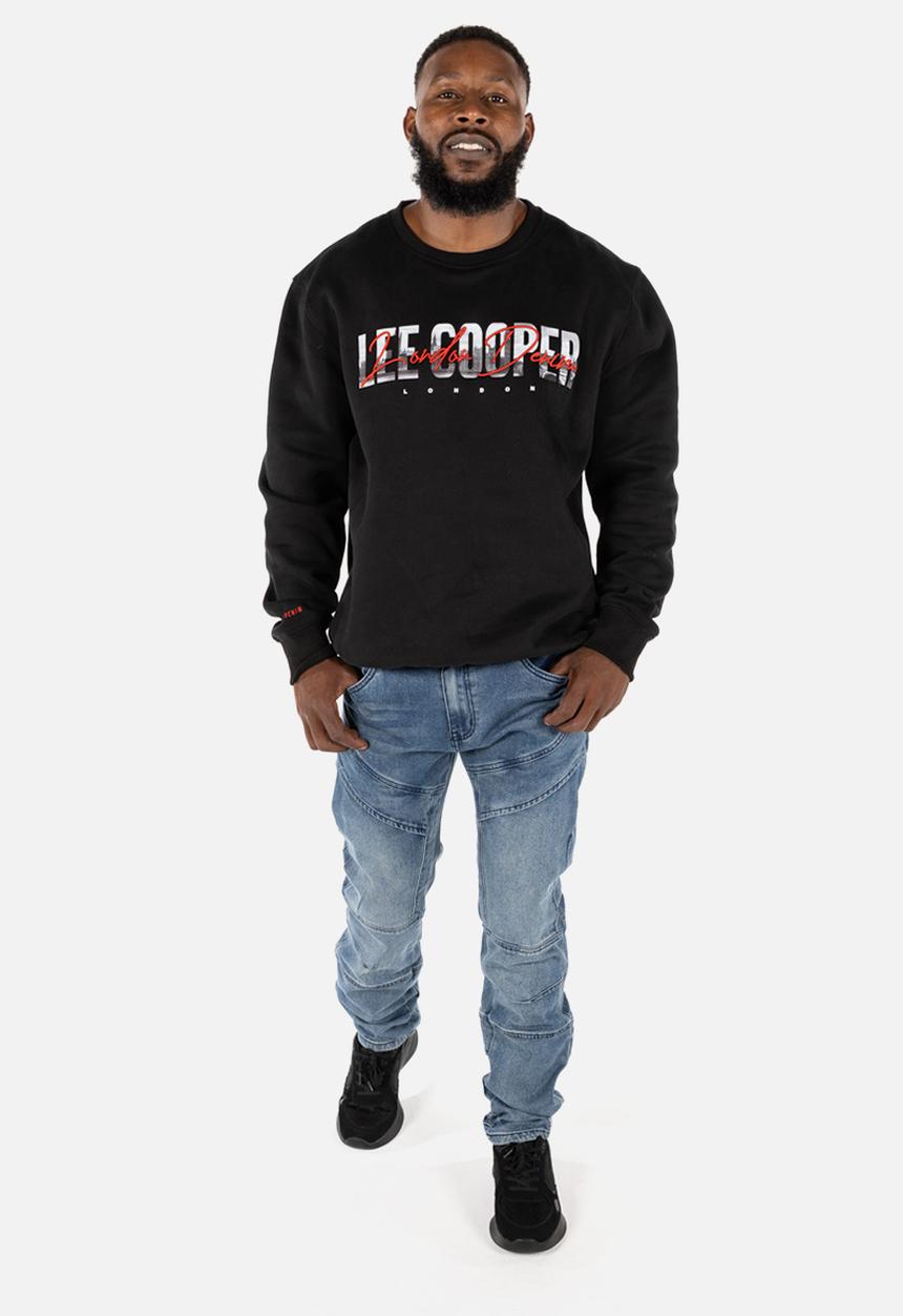 Lee Cooper - FABIEN  Sweatshirt - Black