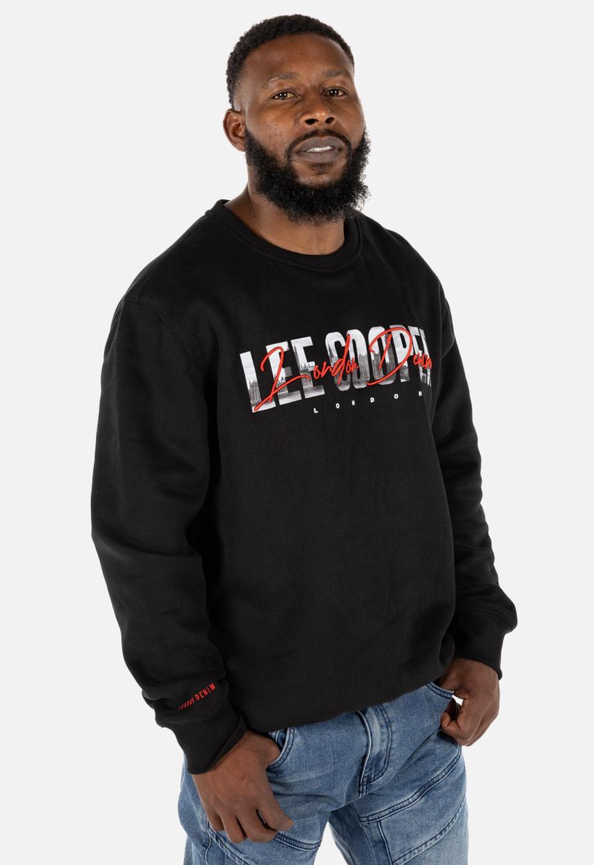 Lee Cooper - FABIEN  Sweatshirt - Black