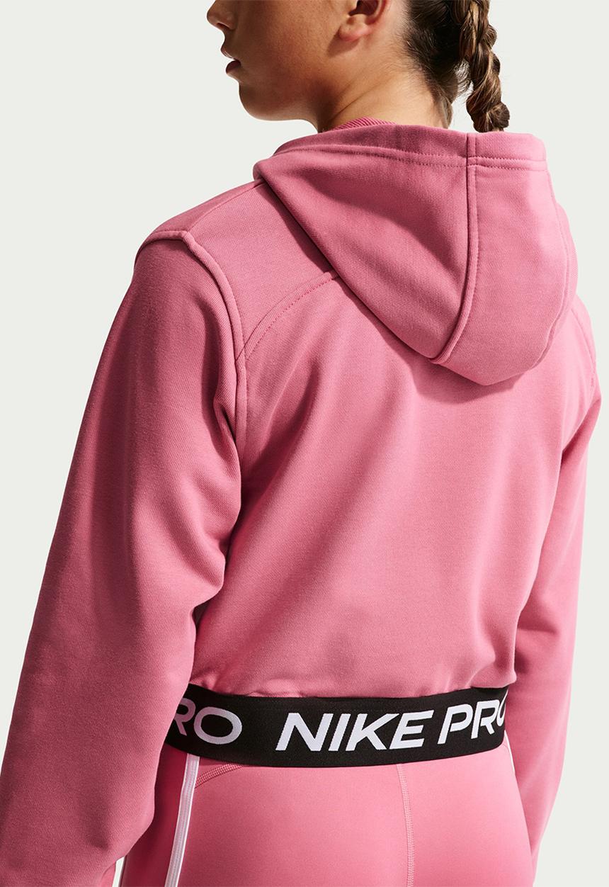 Nike - Girls Nike Pro Dri-Fit Fz Fleece Hoody