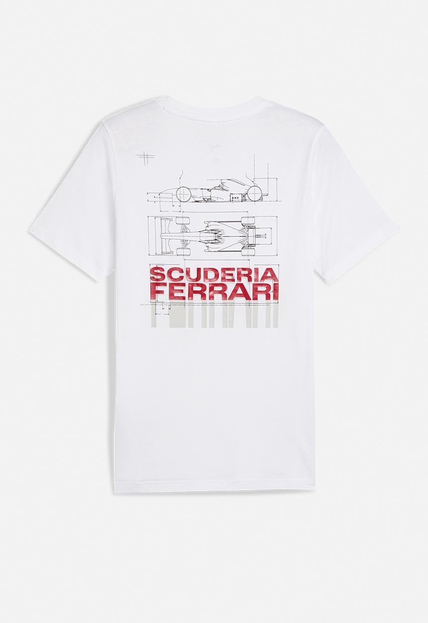 PUMA - Ferrari Sportswear Car Graphic Tee PUMAWhite