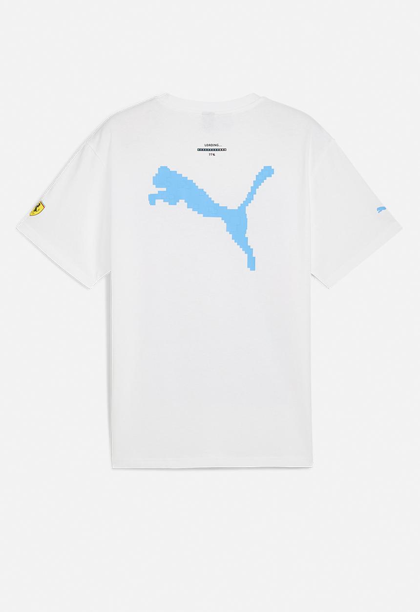 PUMA - Ferrari Miami Graphic Tee II PUMA White