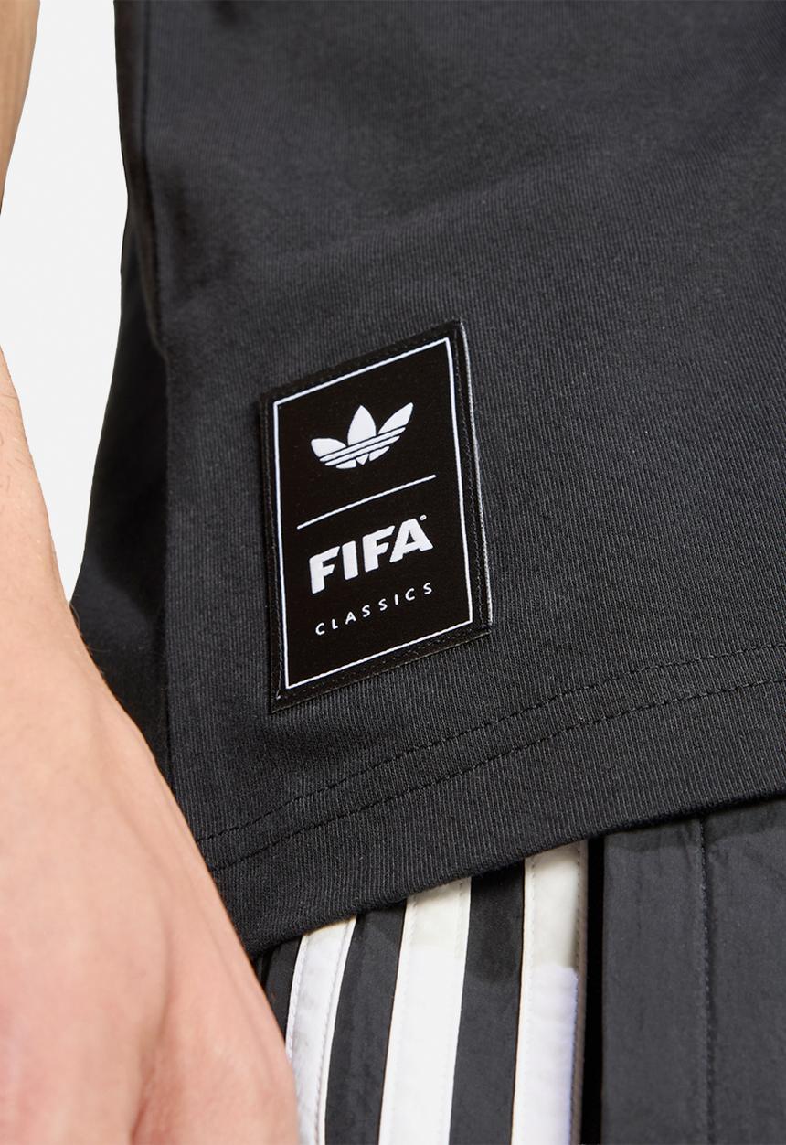 adidas Originals - Archive Football Graphic Tee Shirt - Black 