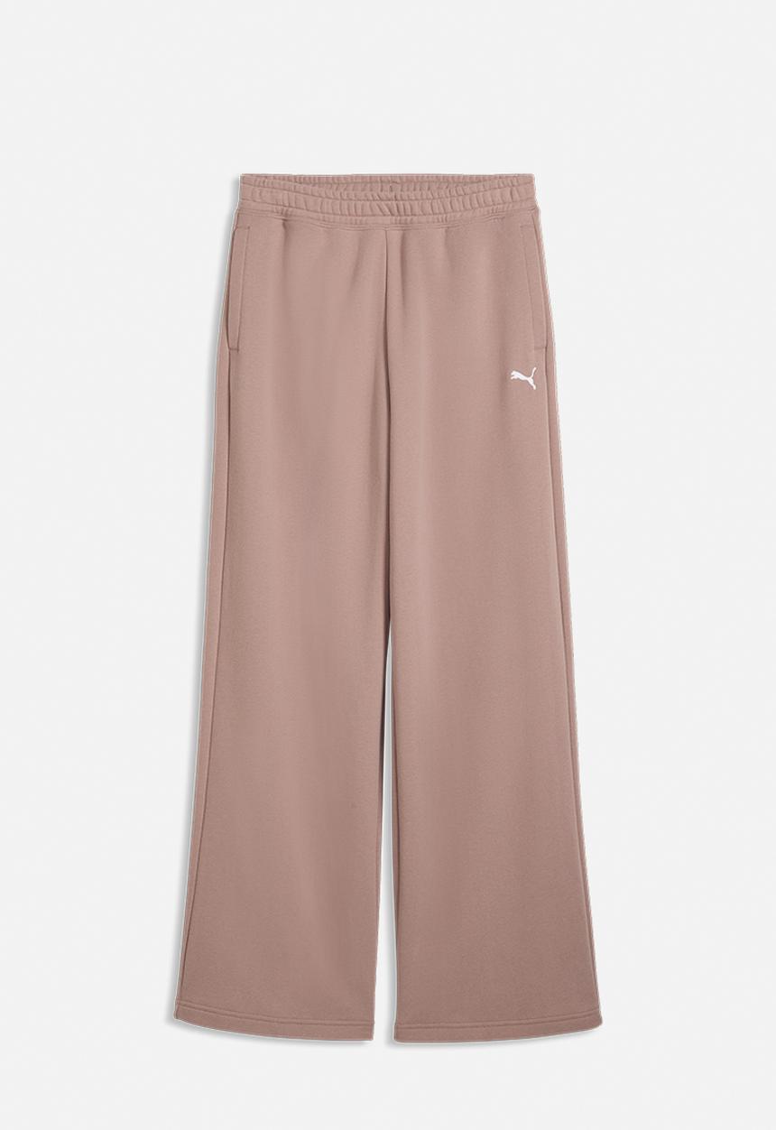 PUMA - Wardrobe Ess Peach Touch Slouchy Sweatpa - Sandstone