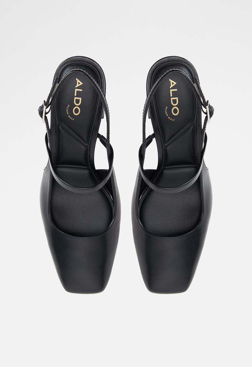 ALDO - Weraweth slingback heel - black leather