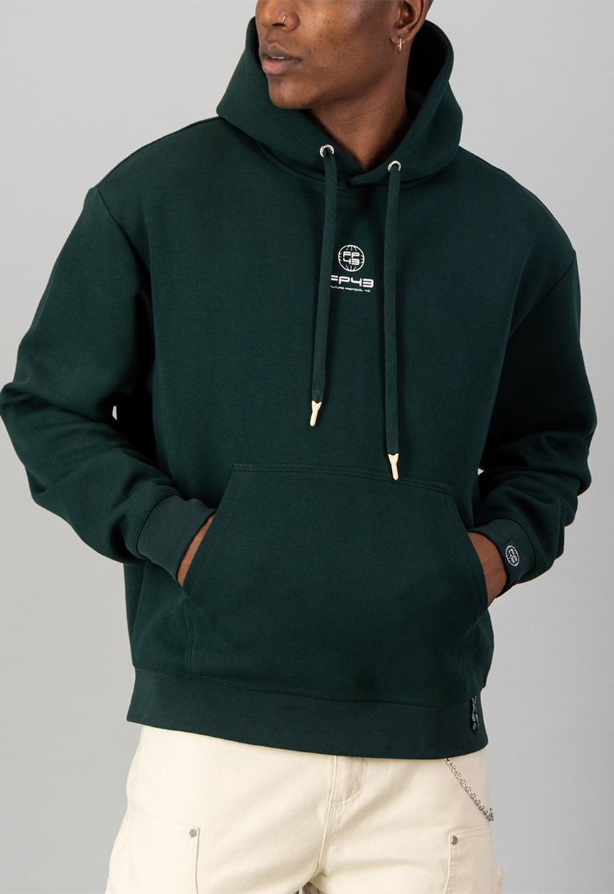 FP43 by S.P.C.C - L1F3 Hoodie - Dark Green