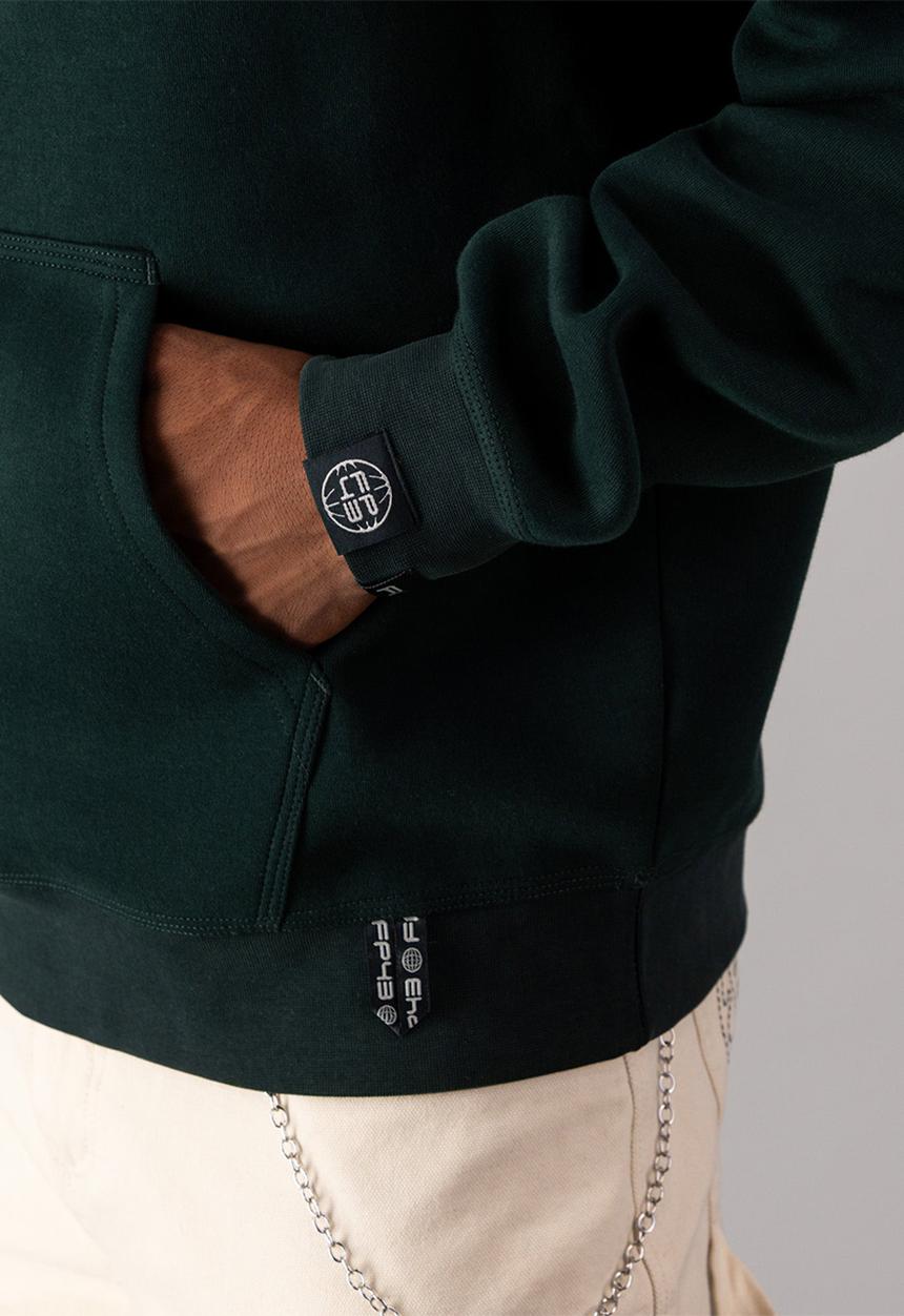 FP43 by S.P.C.C - L1F3 Hoodie - Dark Green