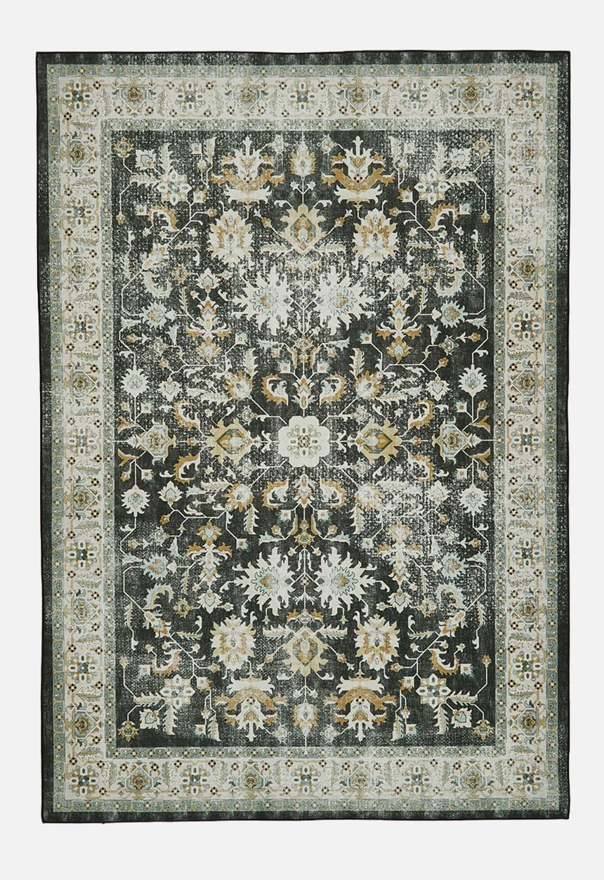 Sixth Floor - Brisbane  Isolde Floral Rug Green