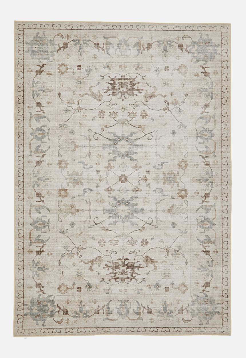 Sixth Floor - Brisbane  Thalia Floral Rug Natural