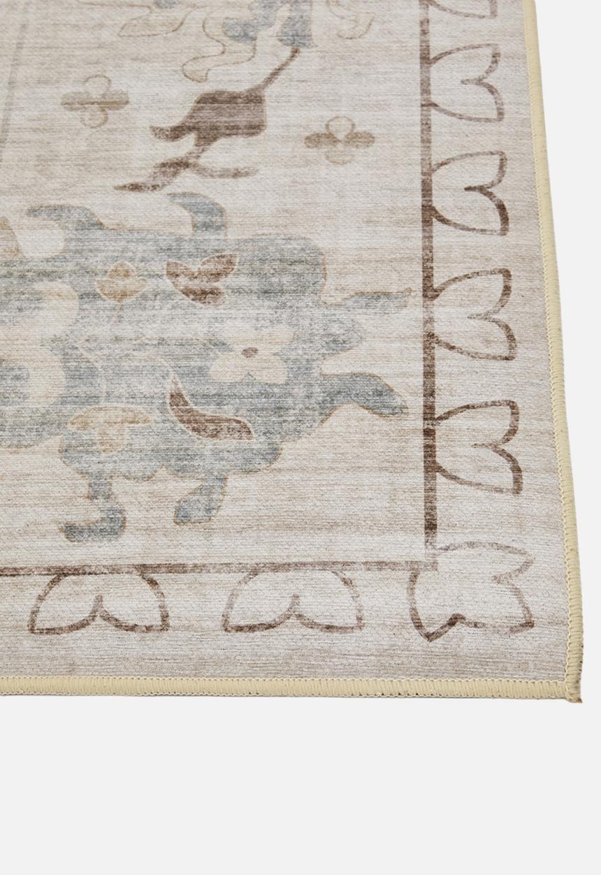 Sixth Floor - Brisbane  Thalia Floral Rug Natural