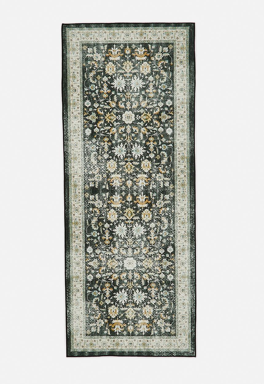 Sixth Floor - Brisbane  Isolde Floral Runner Green