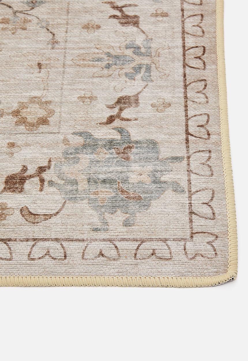 Sixth Floor - Brisbane  Thalia Floral Runner Natural