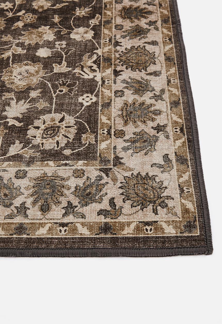 Sixth Floor - Brisbane  Avira Floral Runner Taupe