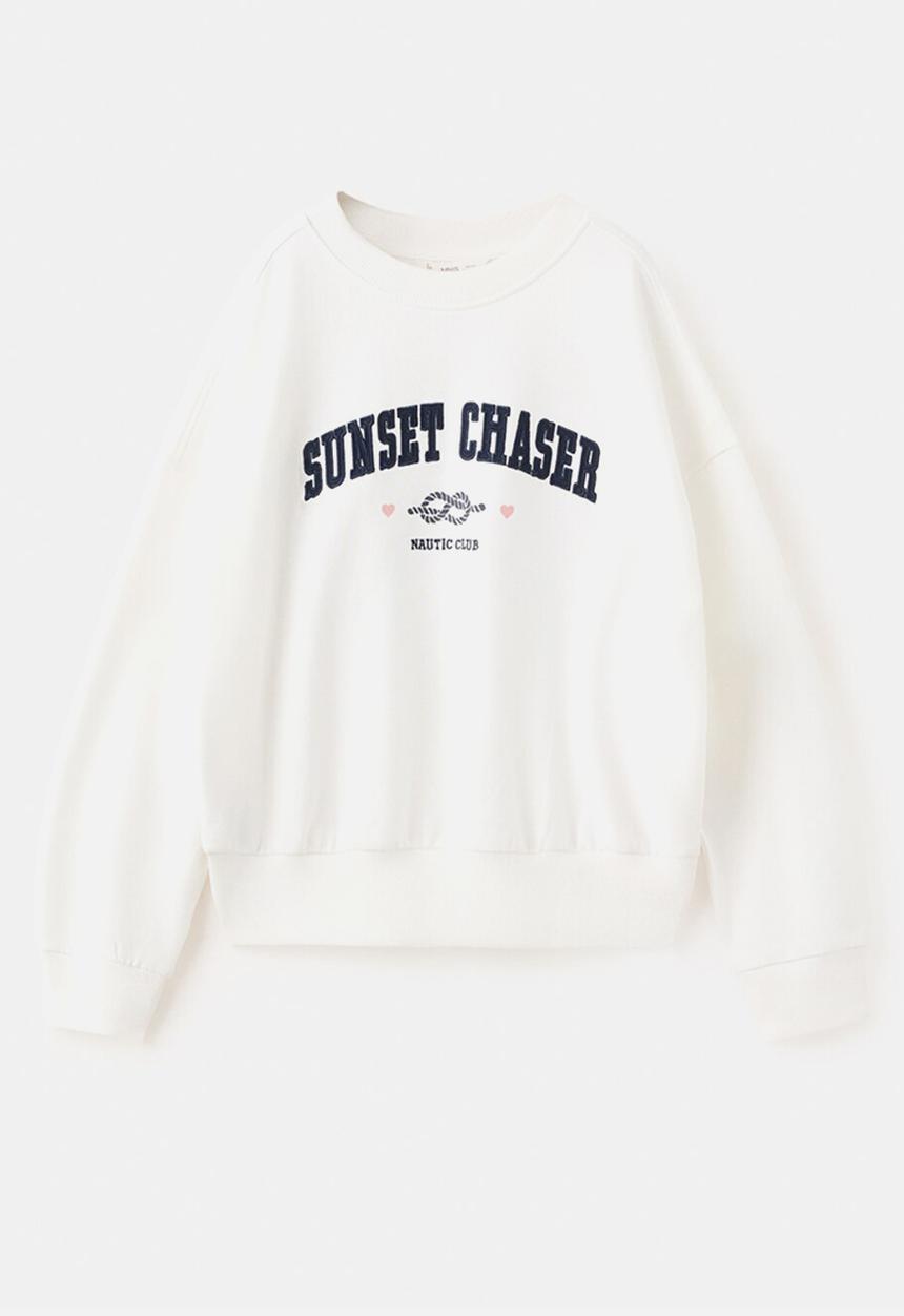 MANGO - Sweatshirt Sunset - Natural