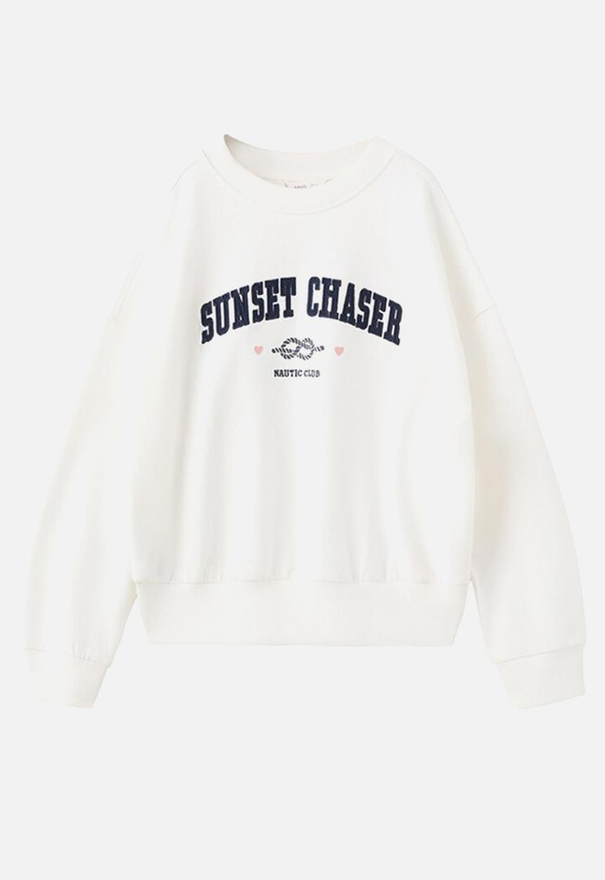 MANGO - Sweatshirt Sunset - Natural