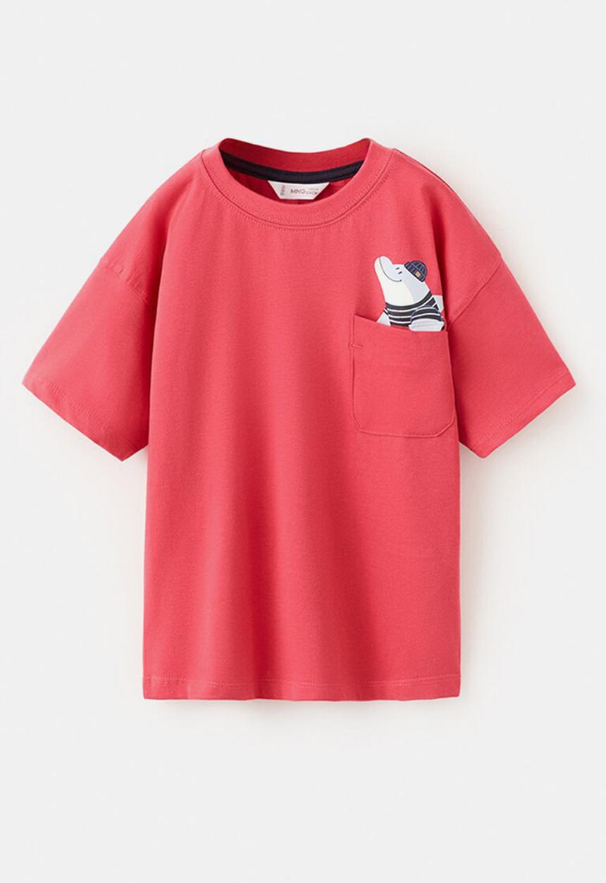 MANGO - T-Shirt Fdelfin - Red