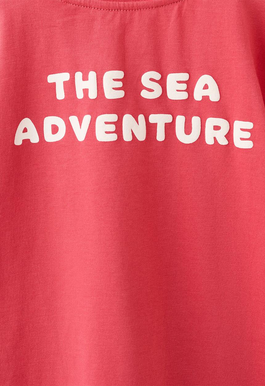 MANGO - T-Shirt Fdelfin - Red