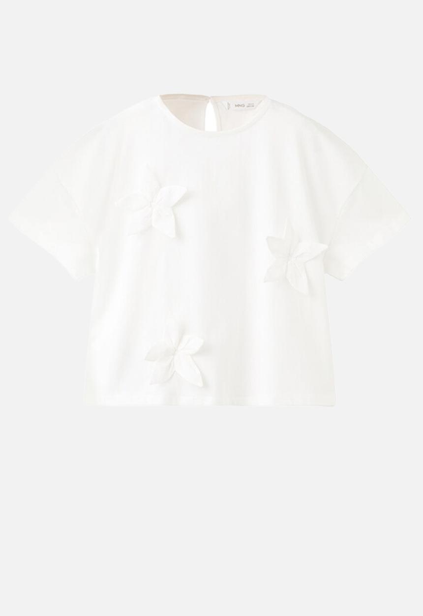MANGO - T-Shirt TRESD - Natural