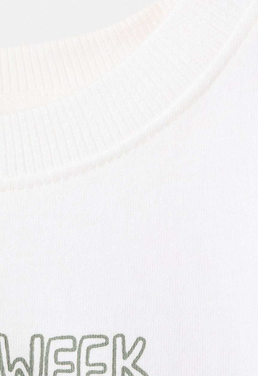 MANGO - T-Shirt MBEACH - White
