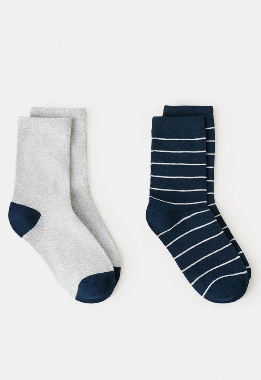 MANGO - Socks Club - Navy