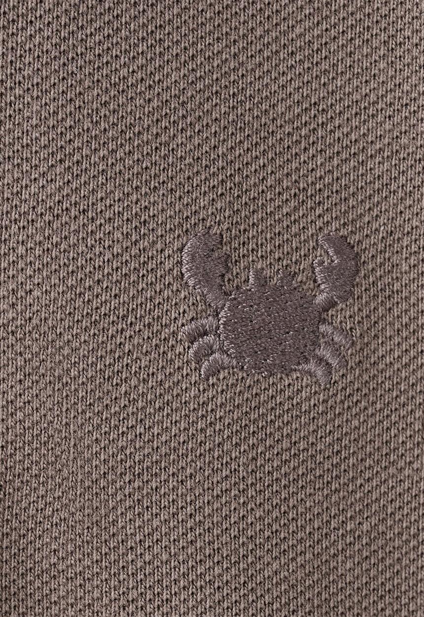 MANGO - Poloshirt JAVI - Dark Brown