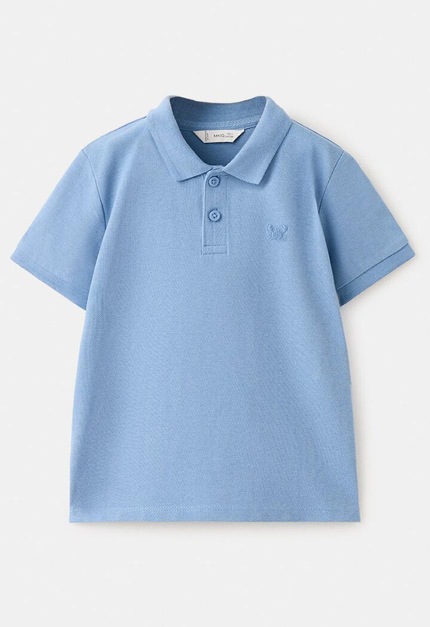 MANGO - Poloshirt JAVI - Medium Blue