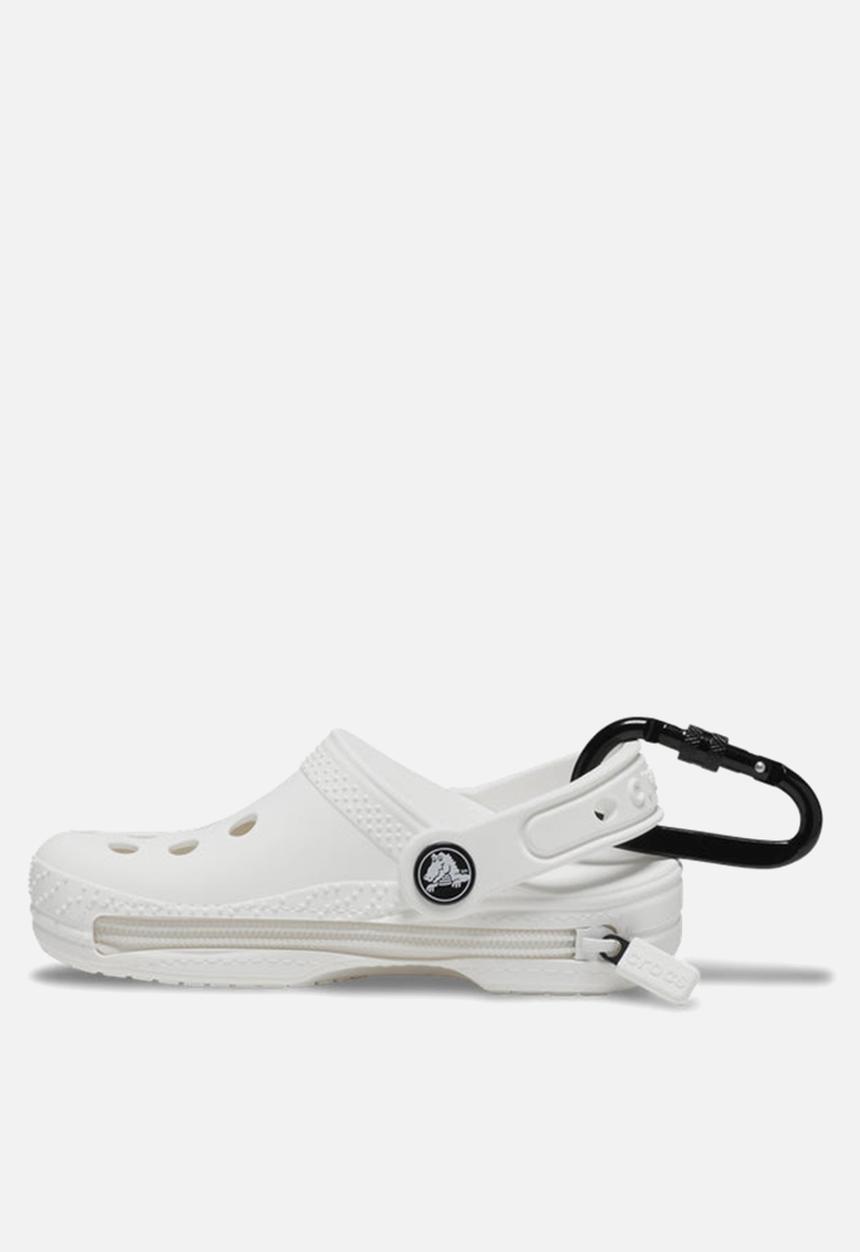 Crocs - Classic clog pouch bag charm - white