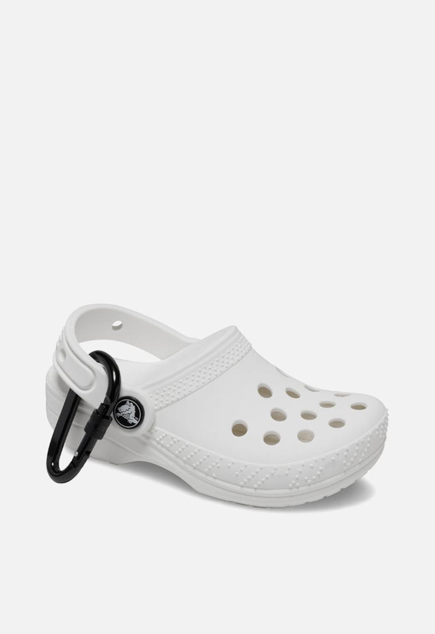 Crocs - Classic clog pouch bag charm - white