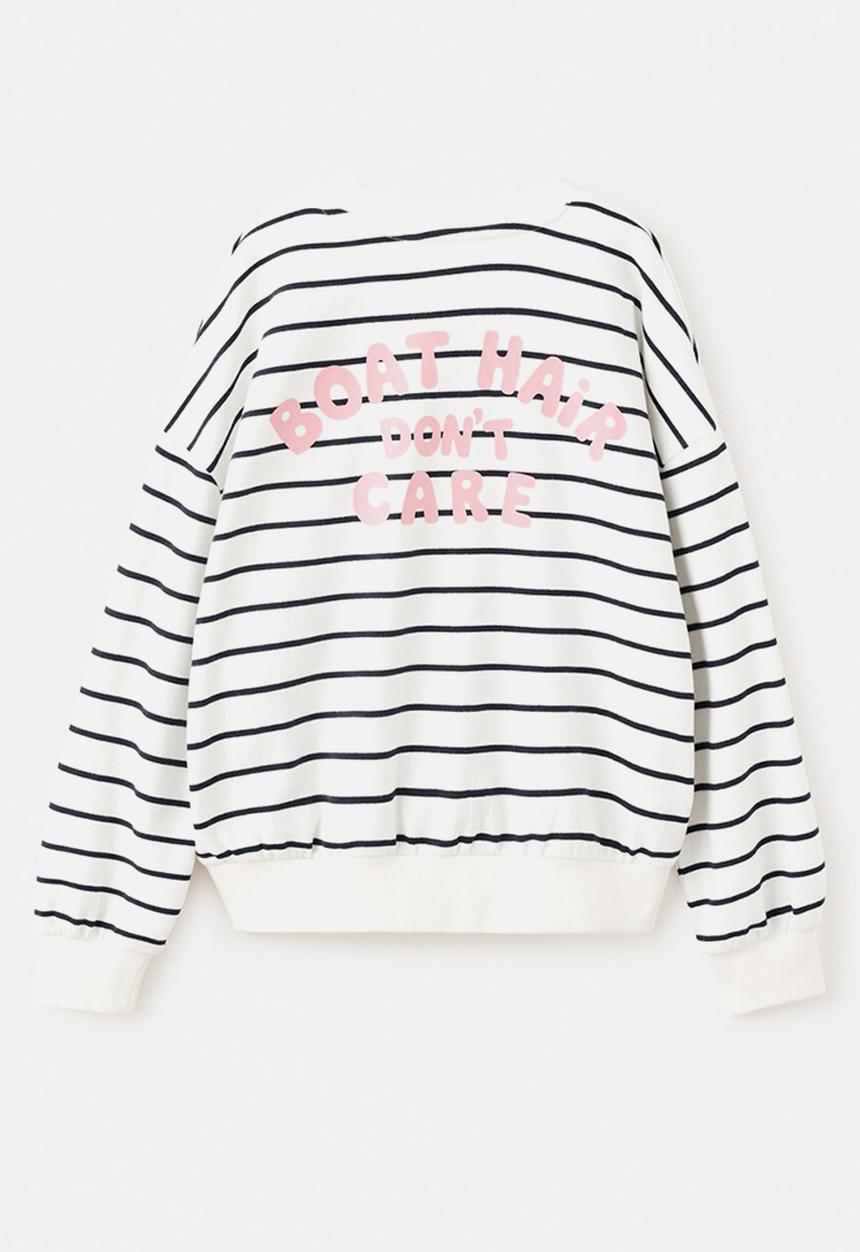 MANGO - Sweatshirt Boat - Natural