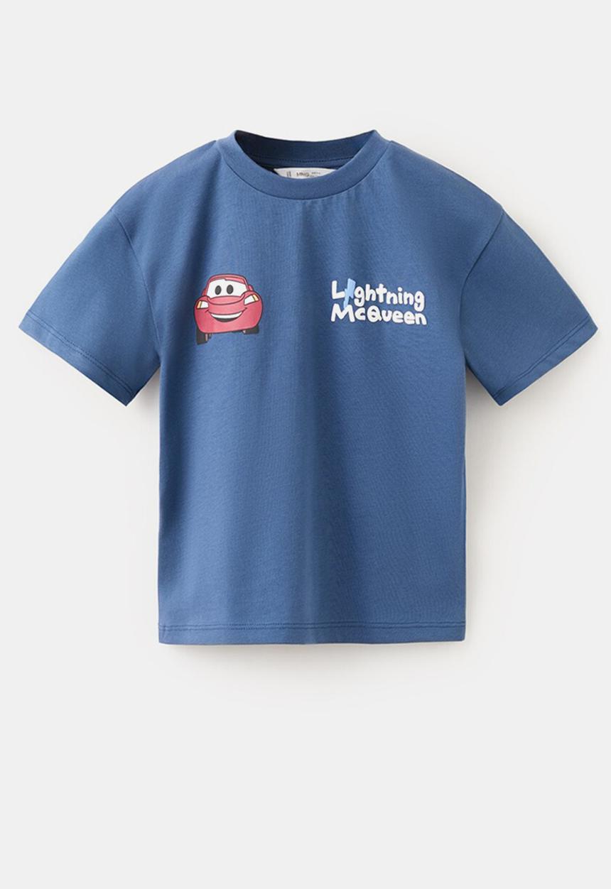 MANGO - T-Shirt Cmcqueen - Medium Blue