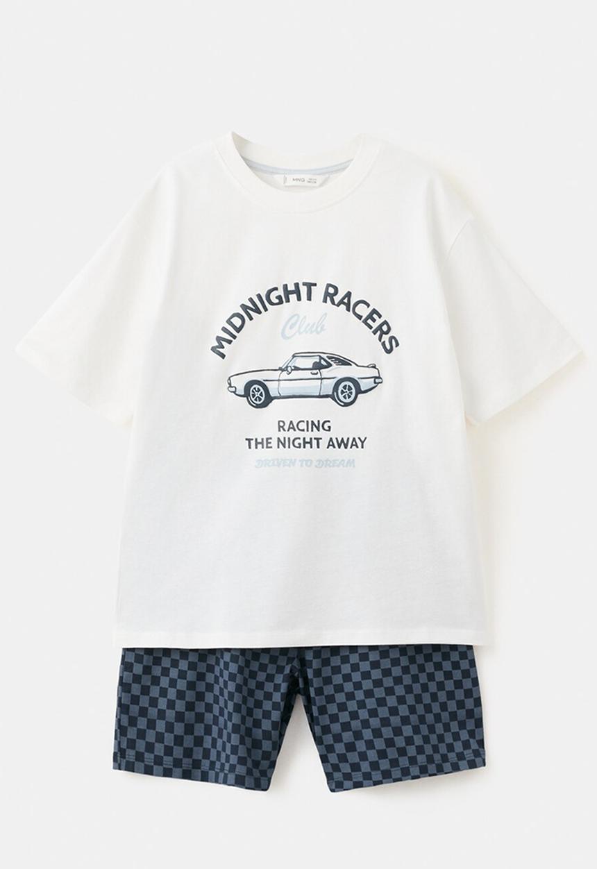 MANGO - Pyjama RACERPI - Natural