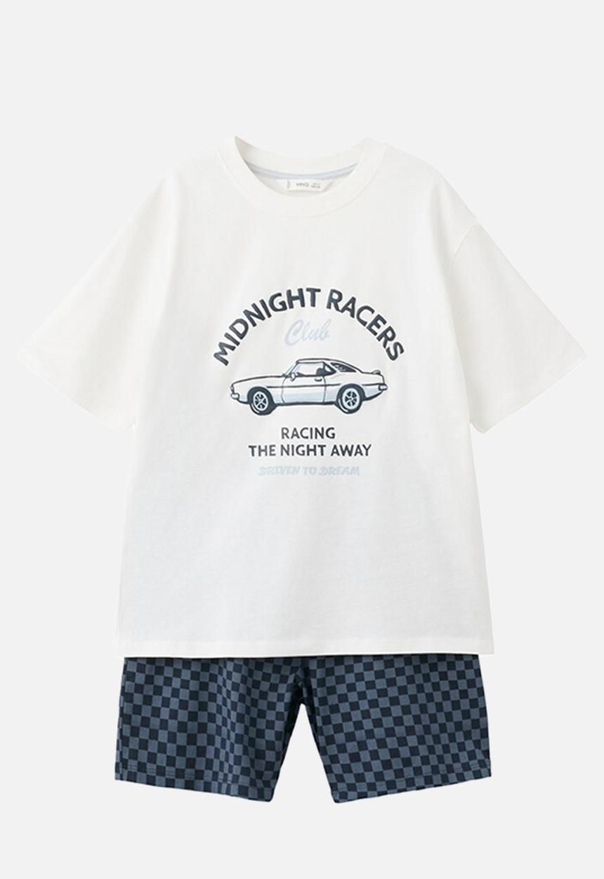 MANGO - Pyjama RACERPI - Natural